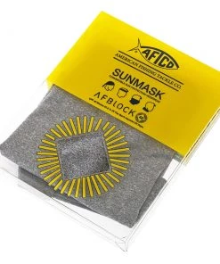 AFTCO Solido Lazercut SPF40+ Sun Mask Silver