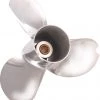 SOLAS 2121-093-09 Saturn Johnson/Evinrude/BRP Stainless Steel 9.9-15 HP 09 Propeller -Deals SOLAS Store 2121 093 09