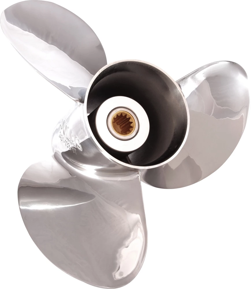 SOLAS 2431-133-17 New Saturn Johnson/Evinrude/BRP/Cobra Stainless Steel V4/Gearcase 17 Propeller 3 SOLAS 2431-133-17 New Saturn Johnson/Evinrude/BRP/Cobra Stainless Steel V4/Gearcase 17 Propeller