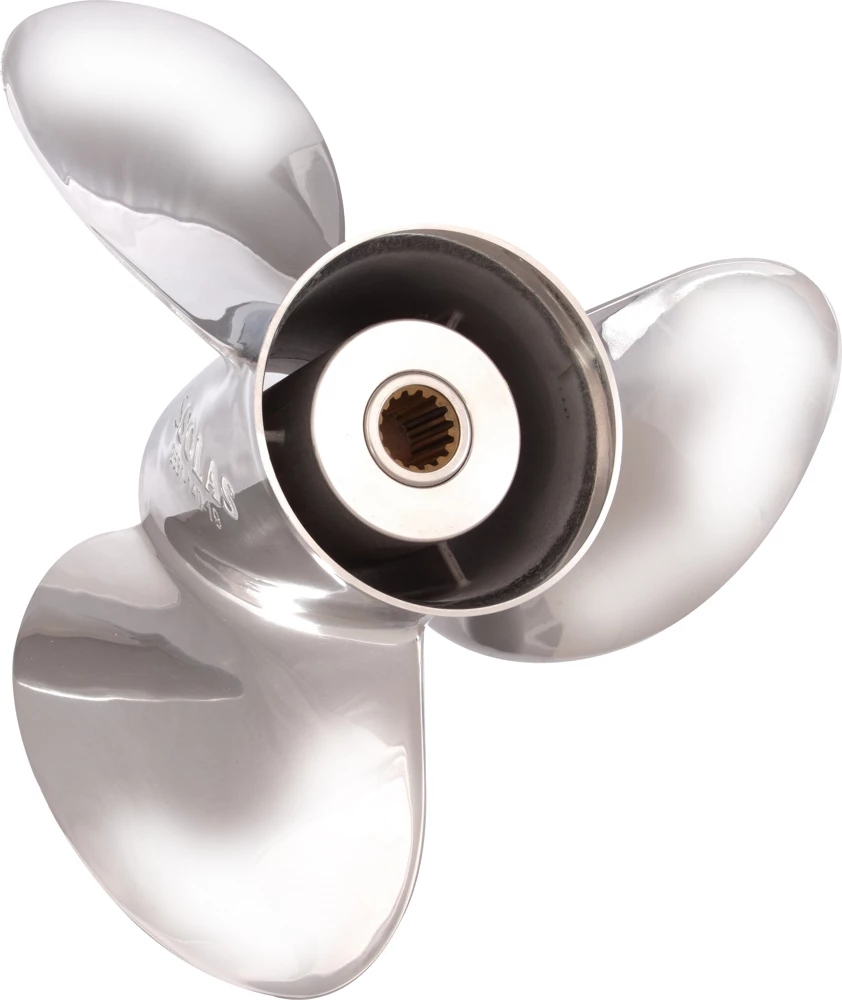 SOLAS 2531-140-19 New Saturn Johnson/Evinrude/BRP/Cobra Stainless Steel V6/Gearcase 19 Propeller 3 SOLAS 2531-140-19 New Saturn Johnson/Evinrude/BRP/Cobra Stainless Steel V6/Gearcase 19 Propeller