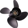 SOLAS 3413-138-19 Amita 4 Offshore For 4-Stroke Suzuki/Johnson/Evinrude Aluminium 19in Propeller -Deals SOLAS Store 3413 138 19