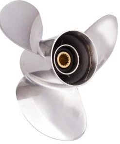 SOLAS 3431-133-17 New Saturn Yamaha/Tohatsu/Nissan Stainless Steel 60-130 HP 17 Propeller