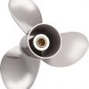 SOLAS 5221-100-11 Saturn Tohatsu/Nissan/Mercury/Honda Stainless Steel 25-30 HP 11 Propeller