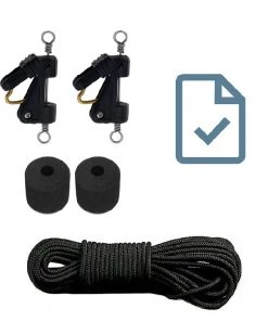 AFTCO Outrigger Rig Kit Goldfinger OC1 Qty 2