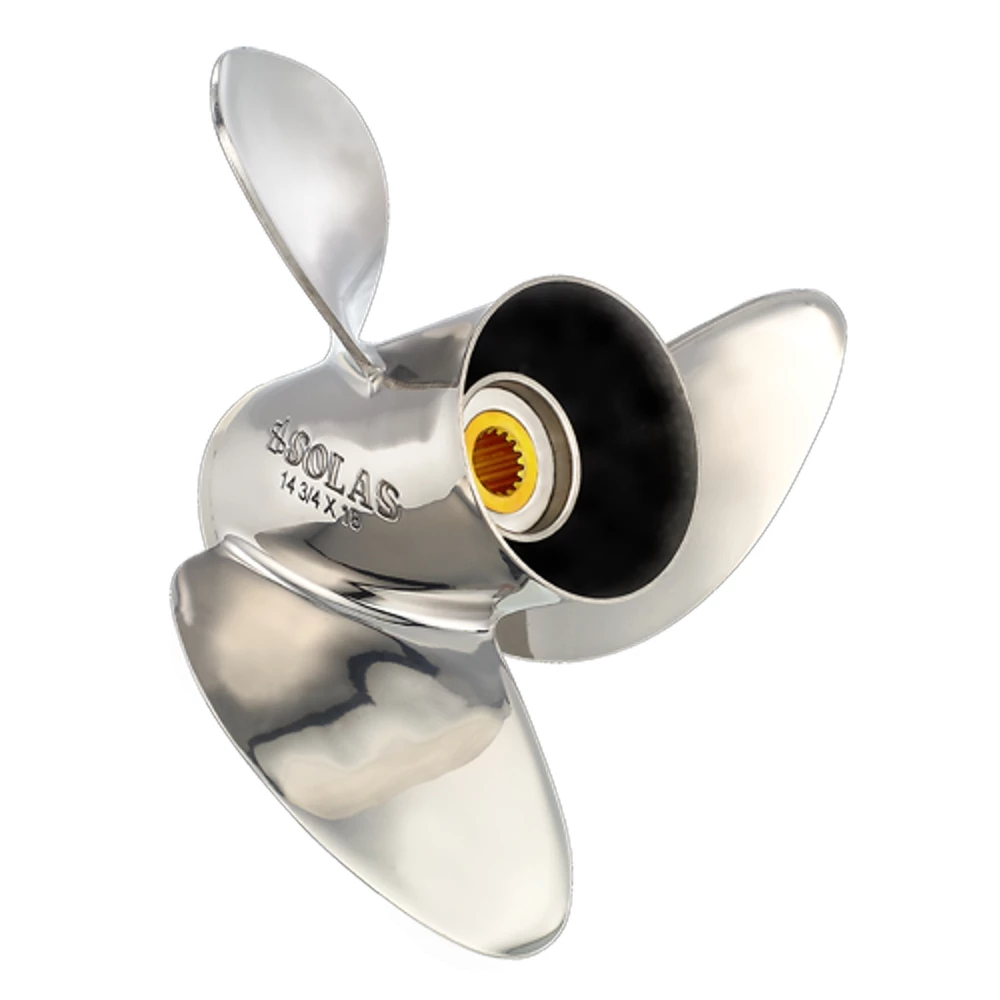 SOLAS 4551-148-17 HR Titan 3 Suzuki Stainless Steel V6 17 Propeller 3 SOLAS 4551-148-17 HR Titan 3 Suzuki Stainless Steel V6 17 Propeller