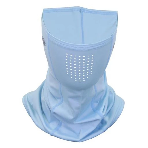 AFTCO Solido Lazercut SPF40+ Sun Mask Sky Blue 2 AFTCO Solido Lazercut SPF40+ Sun Mask Sky Blue